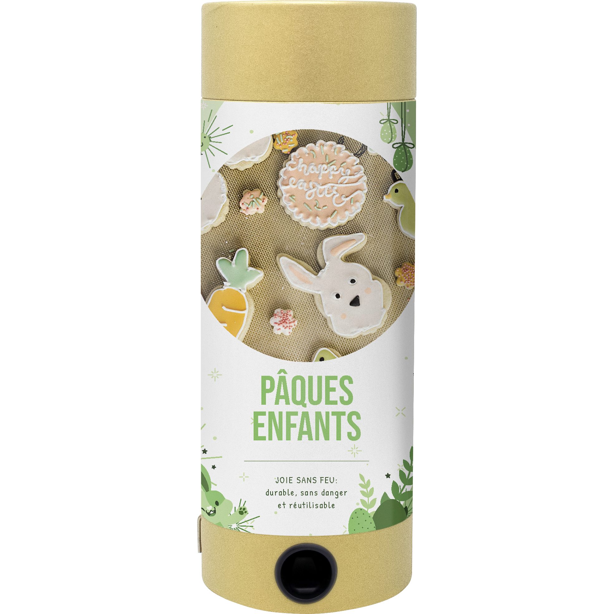 Bombe de table durable Pâques enfants de Happy Moment by Artoz